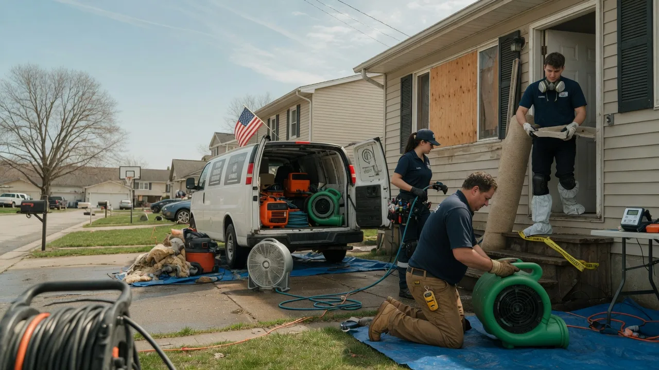 Water Damage Restoration in May, TX near me